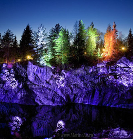 Организация Рускеальского горного парка