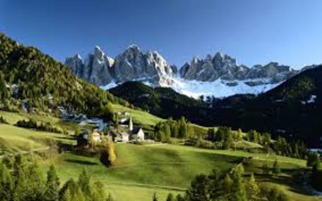 I went to "les Alpes"