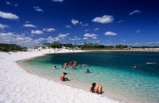 I went to Brazil with my family