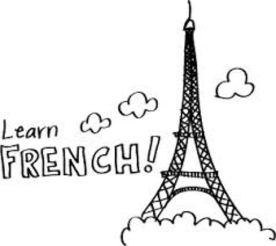 I learn French