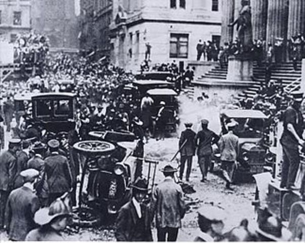 Wall Street Bombing