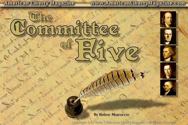 Committee of Five Appointed/Dec of Independence