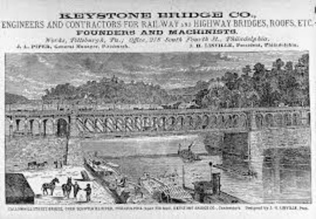 Carnegie forms the Keystone Bridge Company