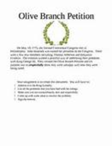 Olive Branch Petition