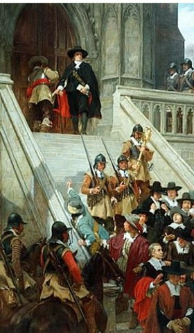 Oliver Cromwell rules England