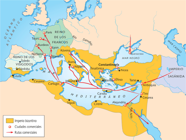 Época de esplendor del Imperio Bizantino