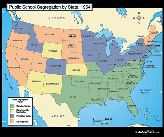 Desegregation in Public Facilities