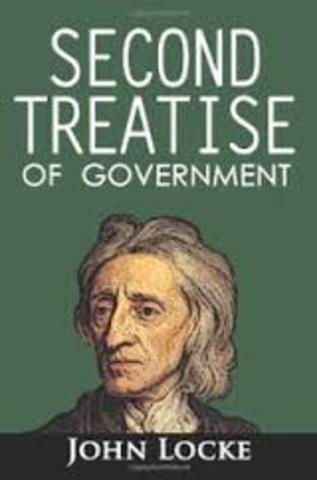 Publication of John Locke's Second Treatise Concerning Civil Goverment