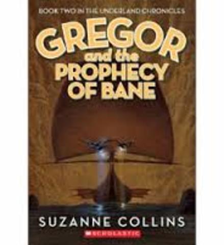 Published Gregor and the Prophecy of Bane