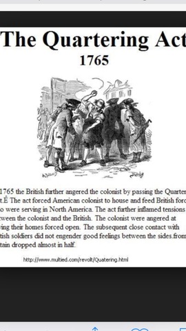 quartering act