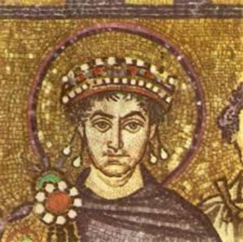 Justinian Becomes Empereor of the Byzantines
