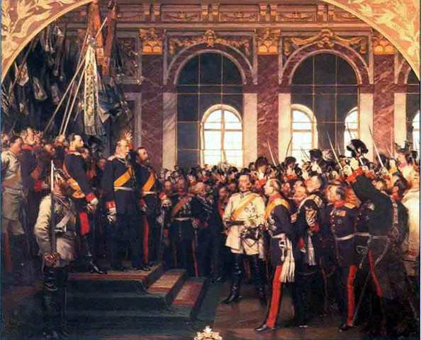 King Wilhelm III crowned German Emperor and King of Prussia