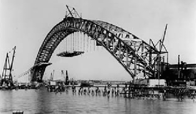 Bayonne Bridge Connects New Jersey To Staten Island