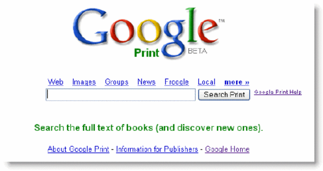 Google Print