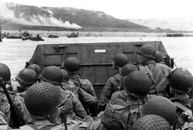 D-Day landings on the northern coast of France