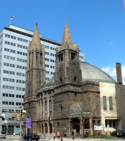 First baptist Peddie Memorial Church built.