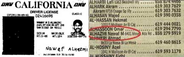 Nawaf al-Hazmi is caught speeding