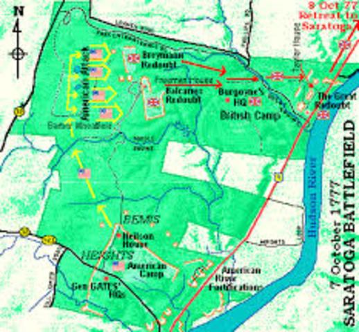 Saratoga, Second Battle