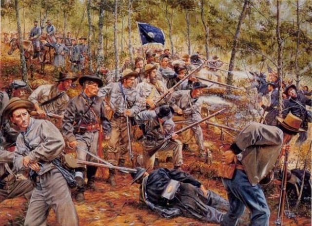 Union Forces Are Forced To Retreat