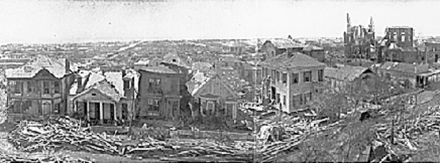 The 1900 Storm, Galvaston Texas.