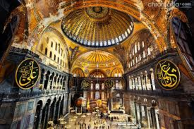 The Hagia Sophia is Completed