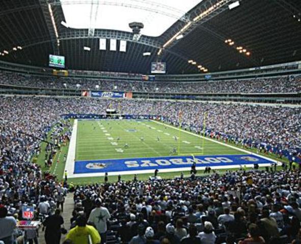 My first Dallas Cowboys game