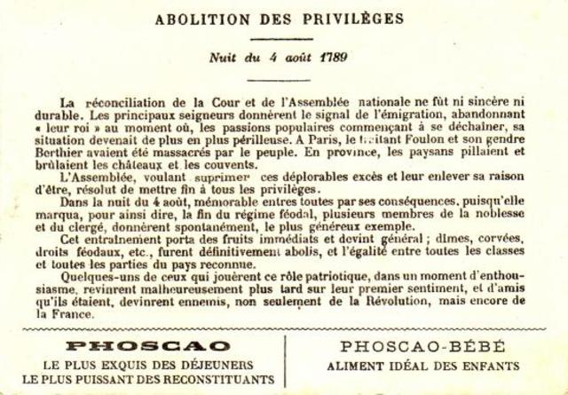 Special privileges end