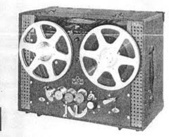 First Tape Recorder