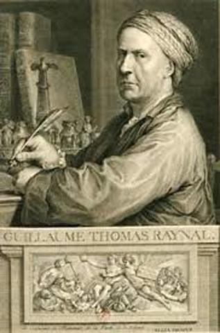 Raynal, Guillaume-Thomas Enlightment Philosophes