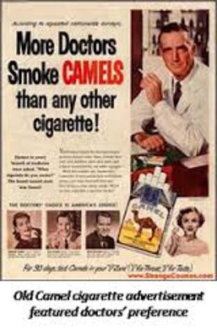 Ban on Ciggerate advertising