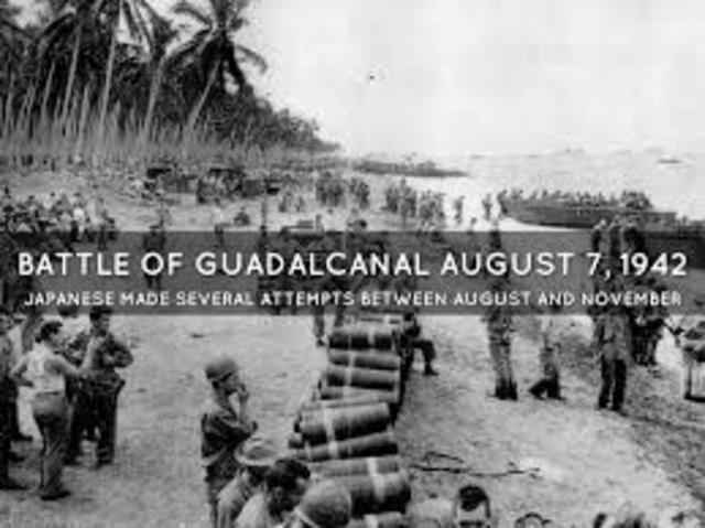 Battle of  Guadalcanal