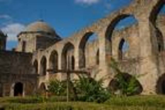 San Jose and San Miguel de Aguavo mission near San Antonio de Valero