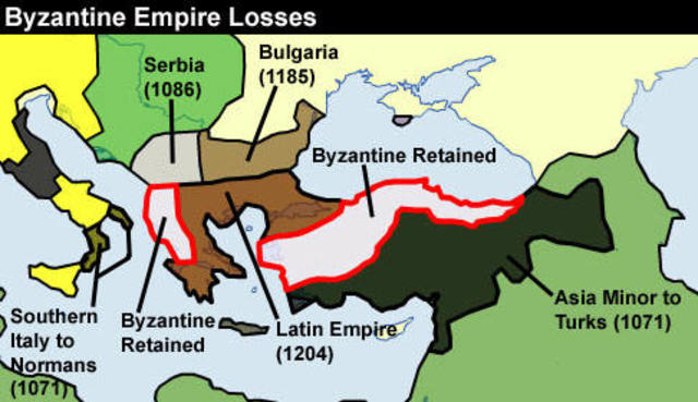 End of the Byzantines