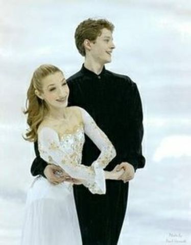 Meryl and Charlie White start ice dance together.