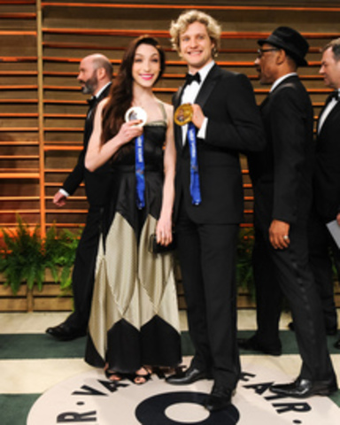 Meryl was featured on the red carpet.