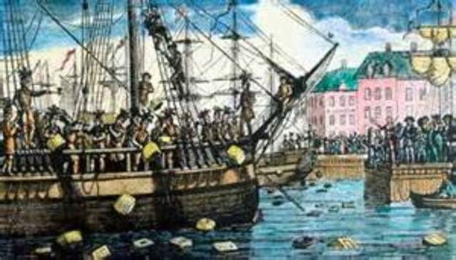 Boston Tea Party - French