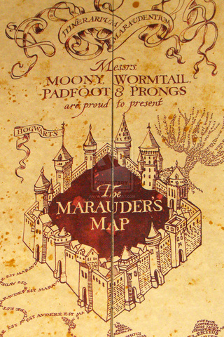 Harry Receives the Marauder's Map as a Gift