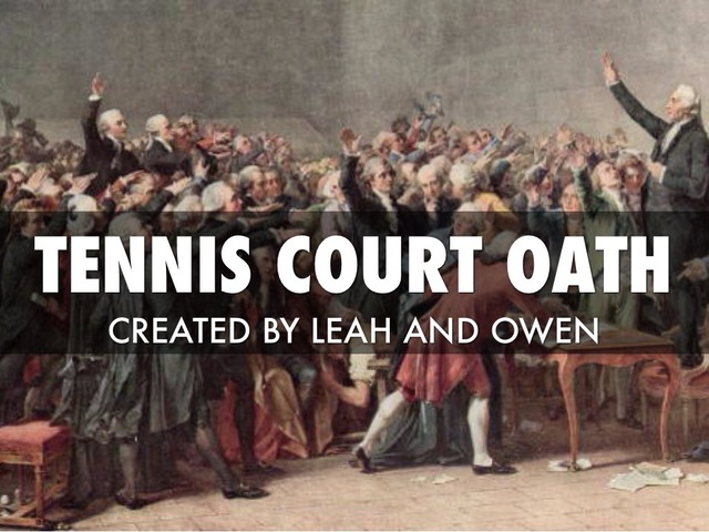 tennis court oath