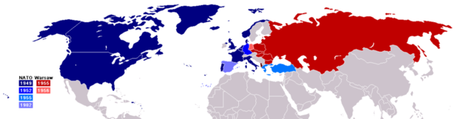 Both NATO and Warsaw pact