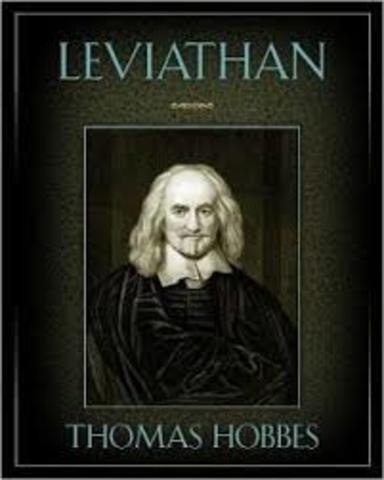 Thomas Hobbes writes Leviathan