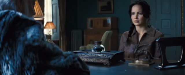 President Snow Visits Katniss