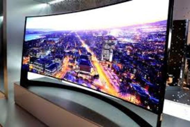 Firt Curved TV