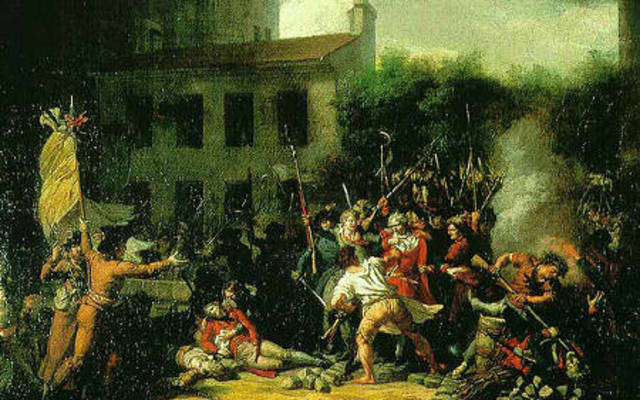 The fall of the bastille