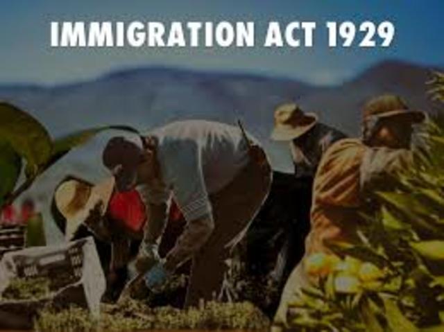 Immigration Act of 1929