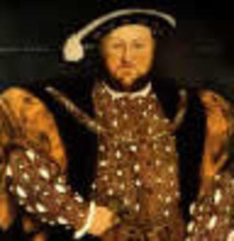 Henry VIII founds angelican church