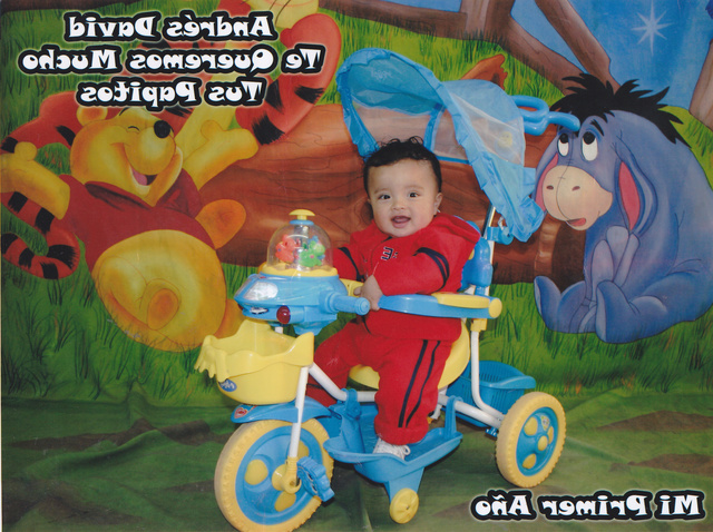 un año de estar junto a sus papito