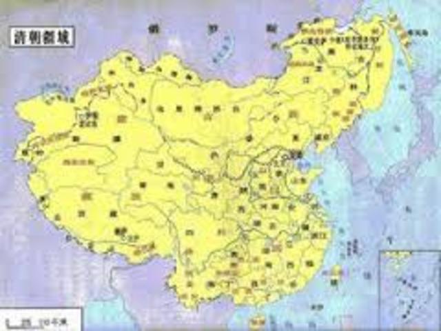 Qing Dynasty in china begins