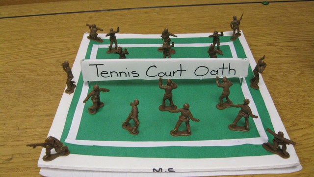 Tennis court oath