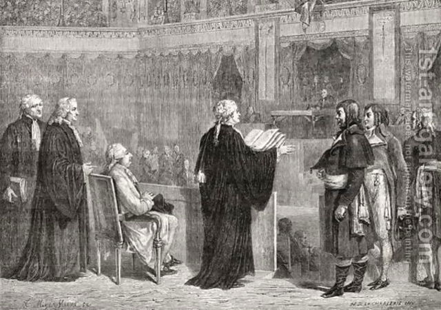 King Accepts the Constitution