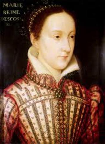Mary of Scots is imprisoned.